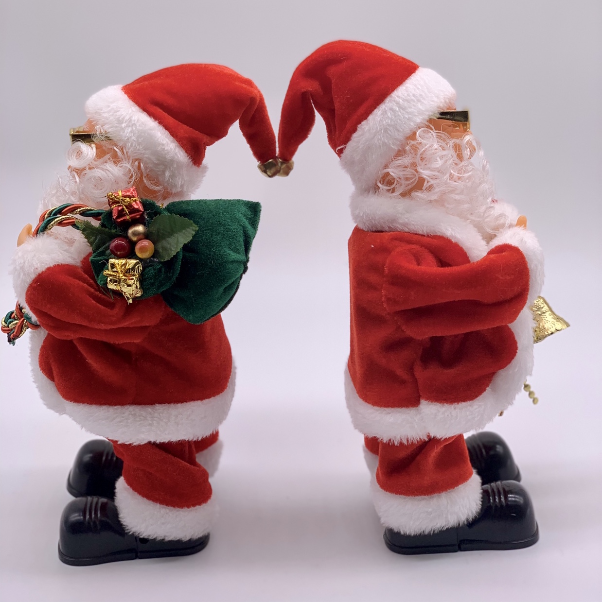 30-centimeter glasses, potted dancing Santa Claus Application Scenario