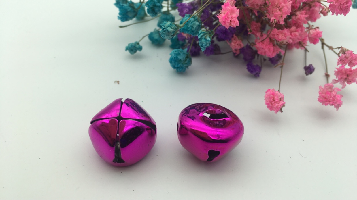 Metal Iron Vacuum 15Mm Cross Bell, Christmas Accessories, Pet Accessories Item Picture