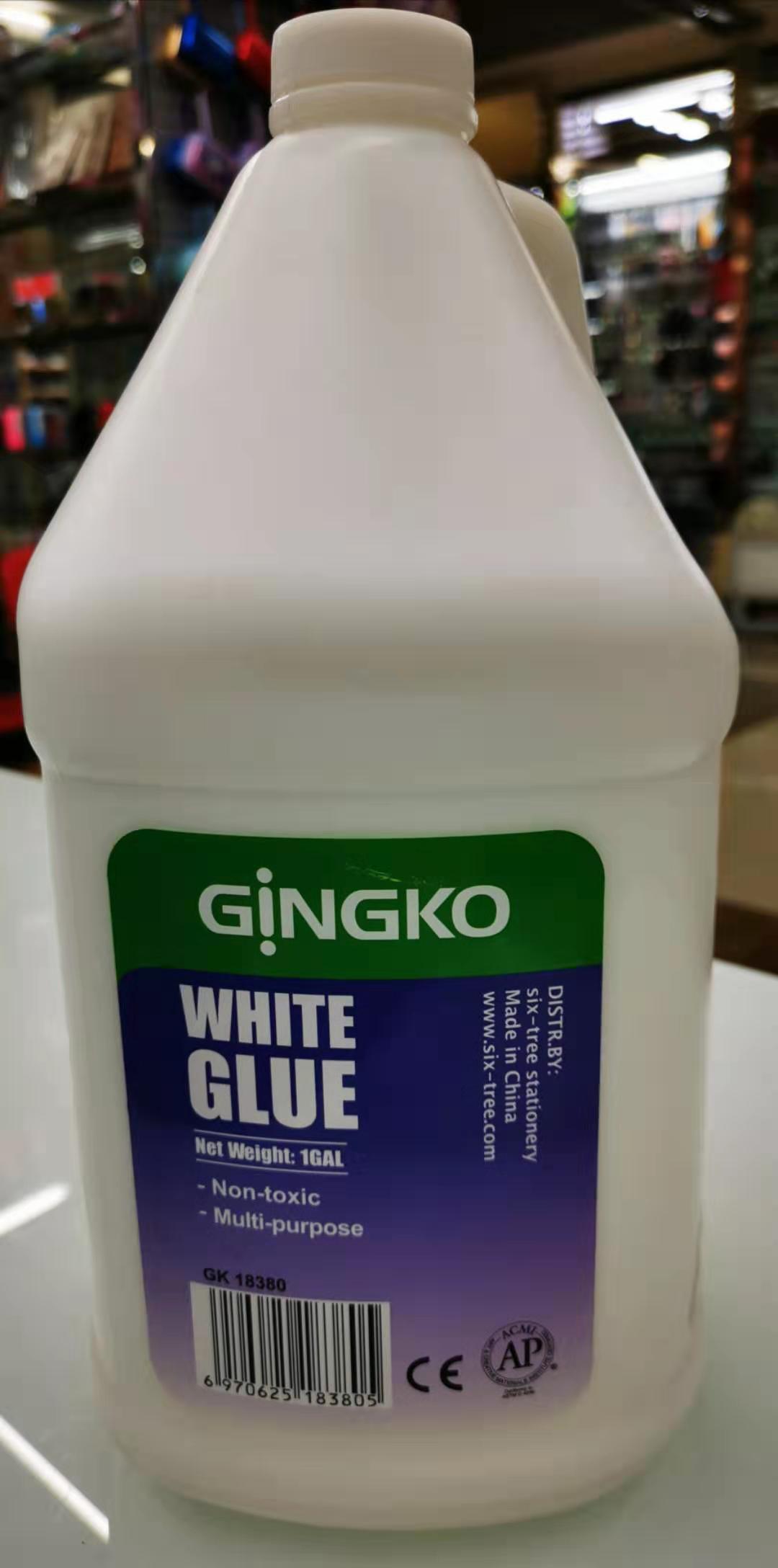 A gallon of white glue