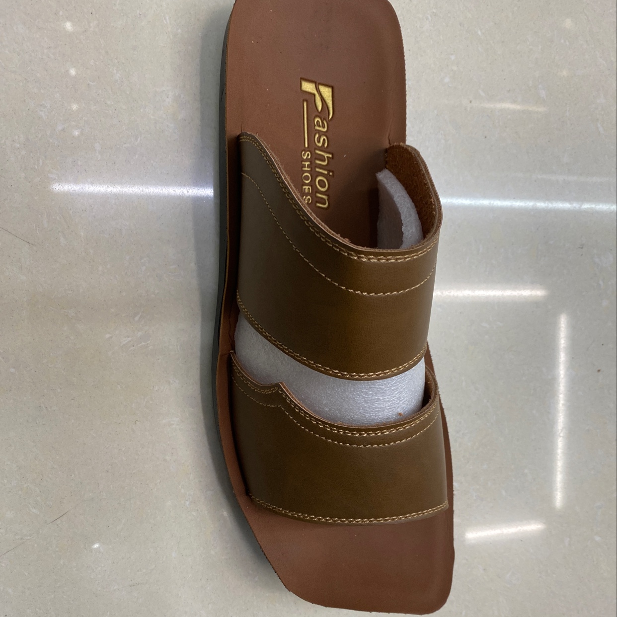 Square toe men's slippers thumbnail