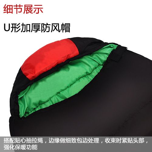 JUNGLE KING三季妈咪棉睡袋中空棉露营睡袋春秋登山睡袋旅行睡袋详情7