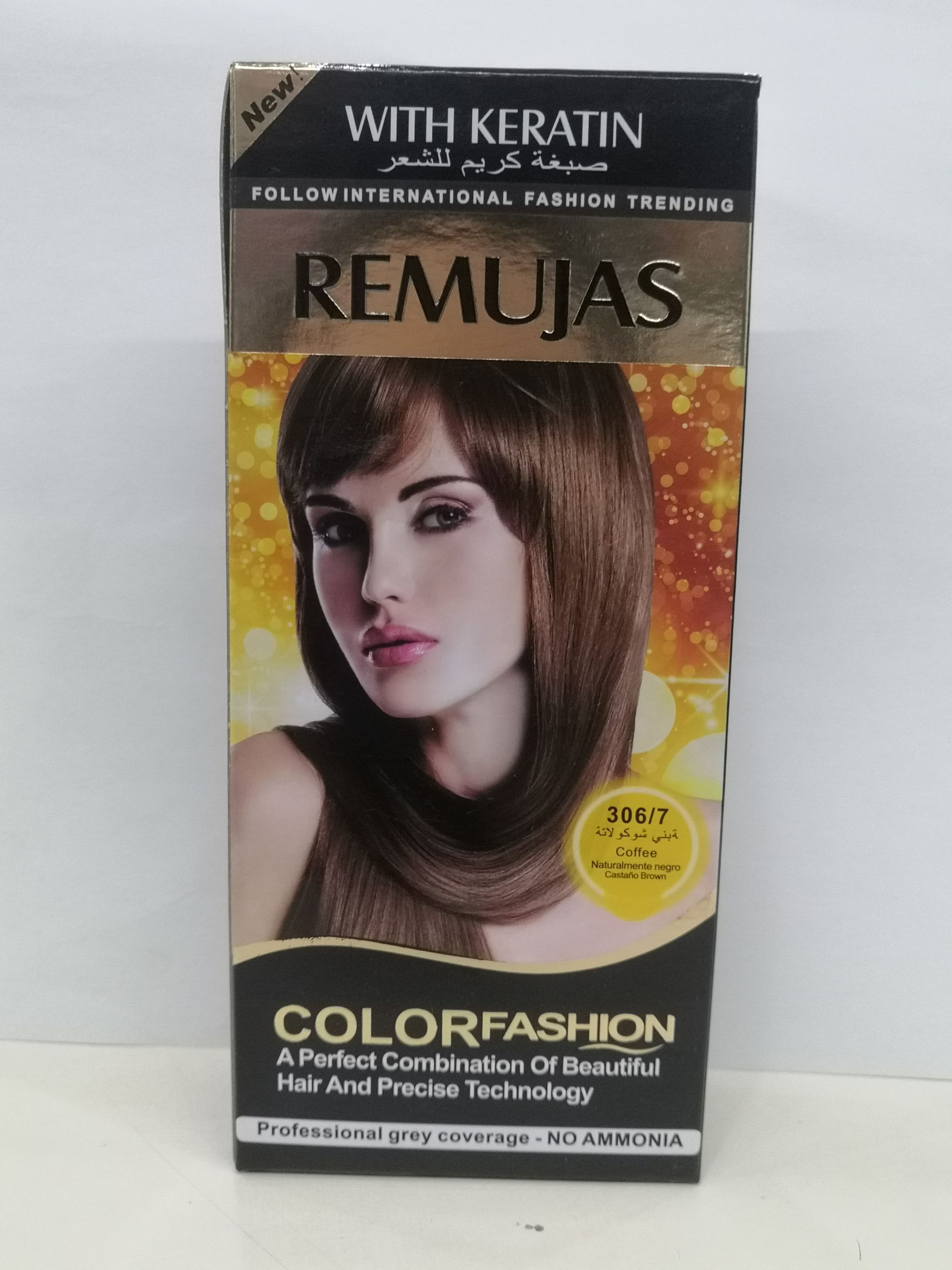 60Ml*2 Black Box Remujas Hair Color Cream Chocolate Brown