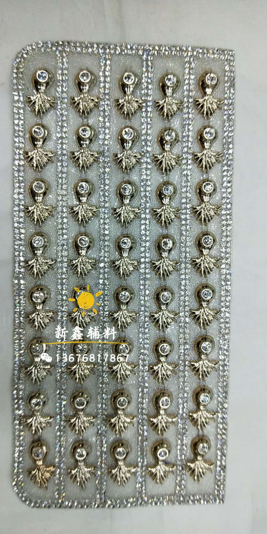 饰品手机贴礼品包装女包晚礼包手拿包辅料钻饰线钻胶网烫图