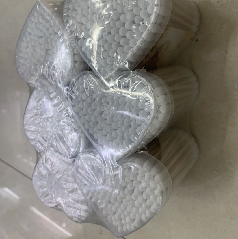 500 Large Love Box Double Head Cotton Swabs Pointed Round Head Cotton Swabs Cosmetic Daily Cleaning Cotton Swabs Wholesale Manufacturers