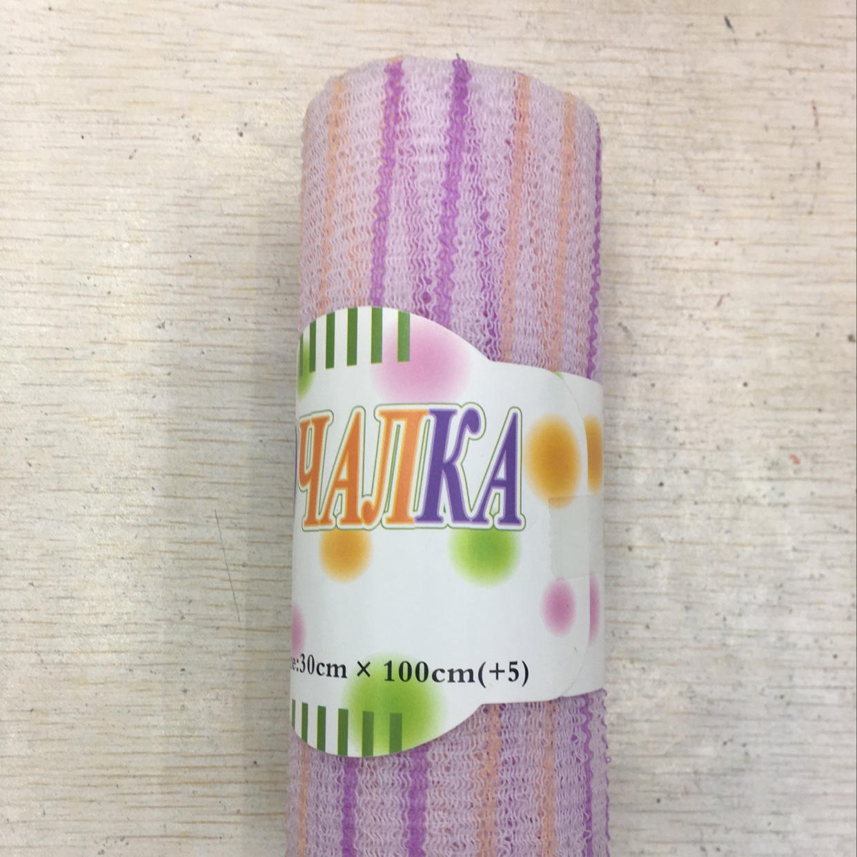 厂家直销止痒去污3色混纺特硬桑拿巾，洗澡巾产品图