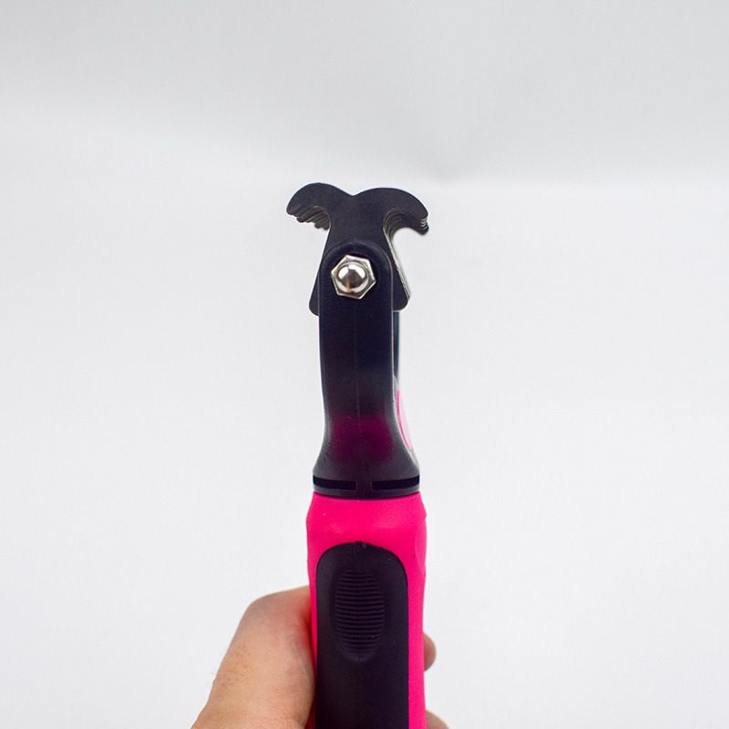 Pet dog grooming and cleaning products, double-sided stainless steel knotted hair-removing comb, knotted hair-removing rake comb and hair replacement detail image 4