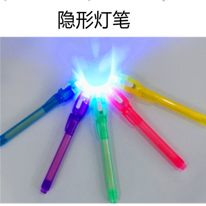 Lamp pen invisible pen with lamp ball point pen