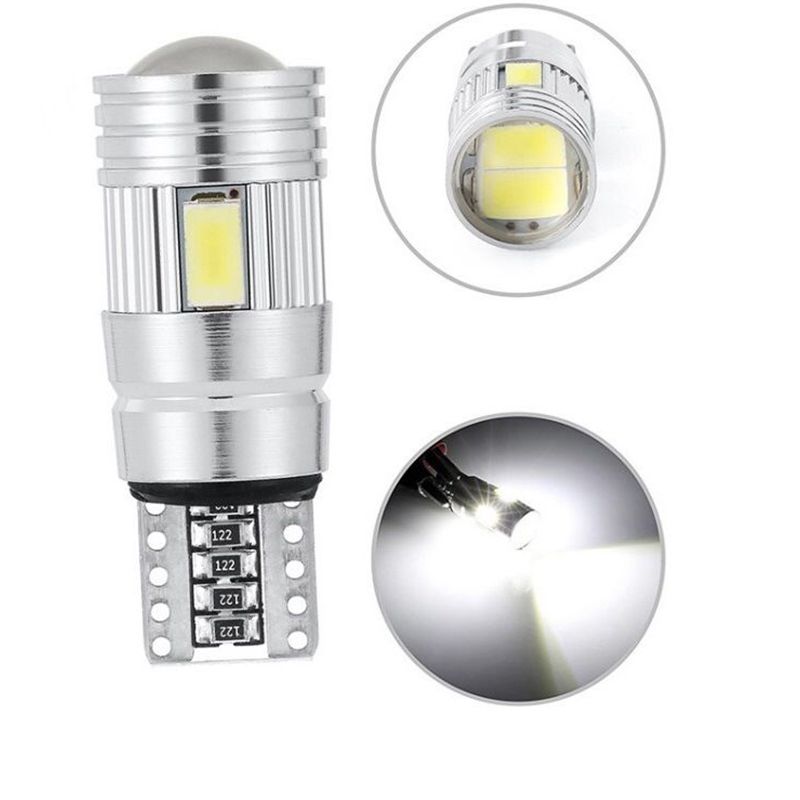 Automotive led light canbus decoding T10 5630 6SMD W5W led width indicator light Application Scenario