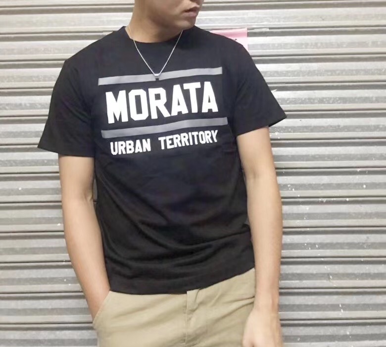 Morata Tolkien双色胶印短袖全精梳双纱260克纯棉