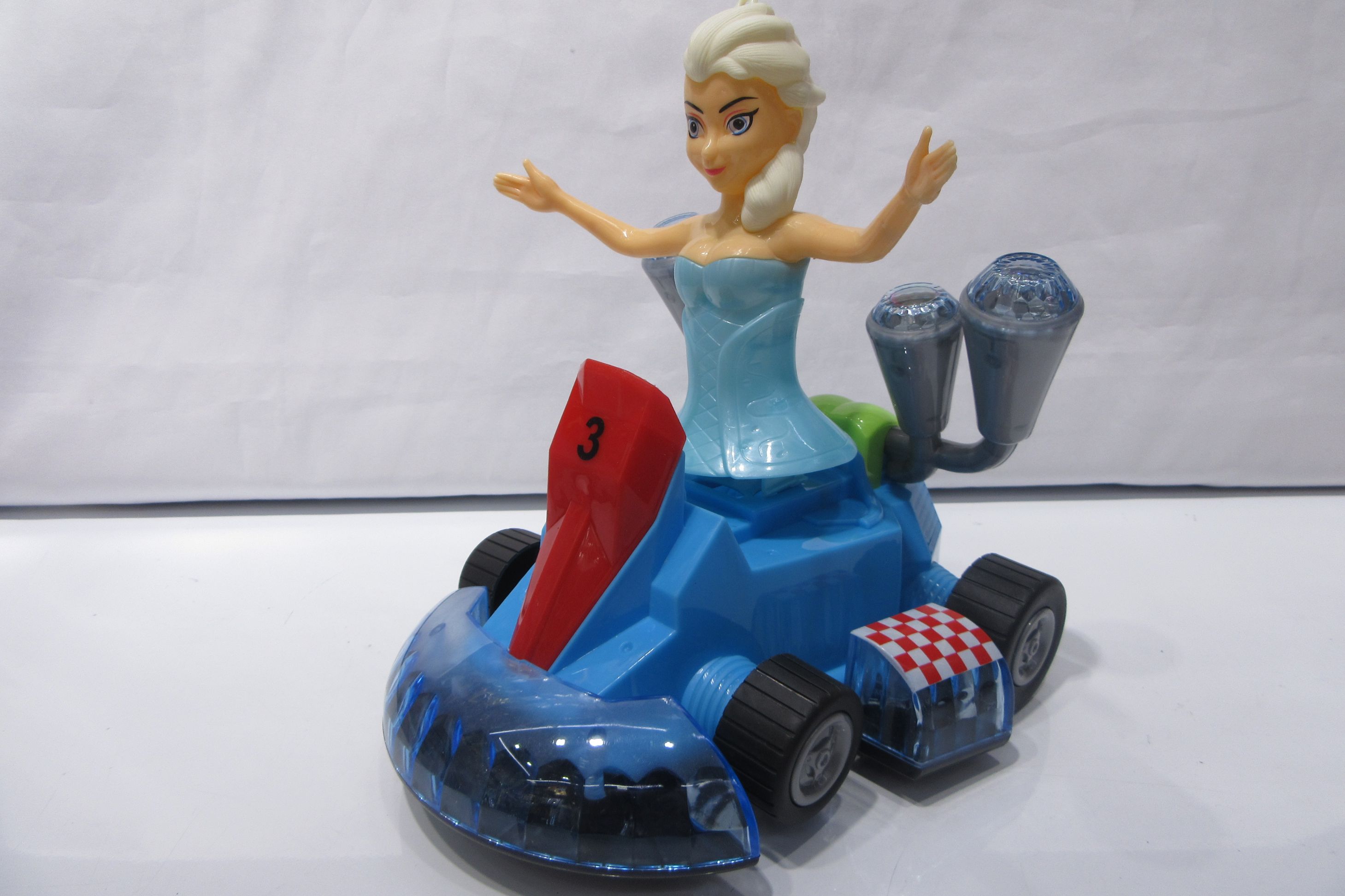 Color Box Electric Universal Princess Kart Toy Electric/Remote Control Toy Electric Doll Boya Toy Plastic 1 Specification drawing