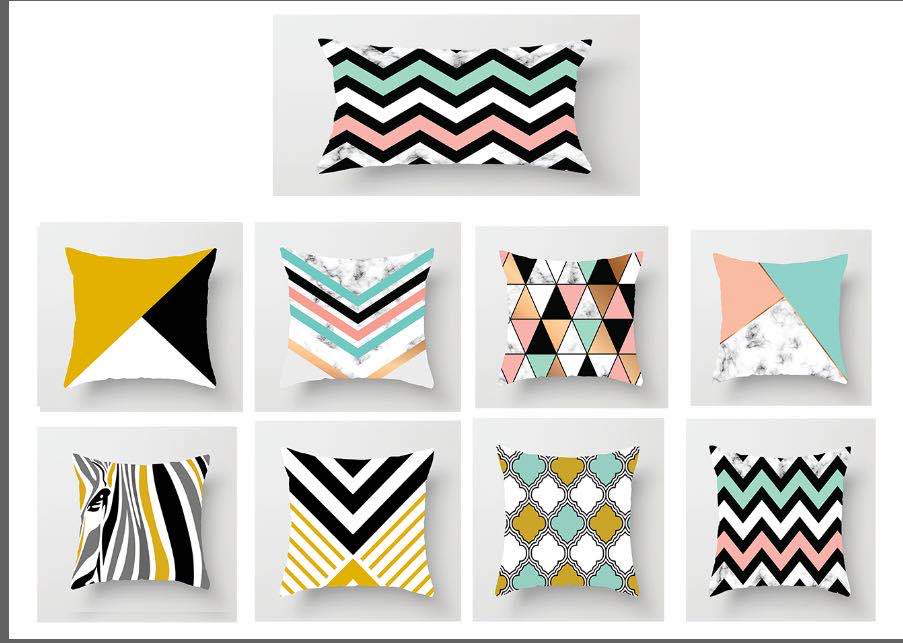 Super soft digital printed fashionable throw pillows, student cushions for Dormitory 9, backrest cushions, pillow cushions printed