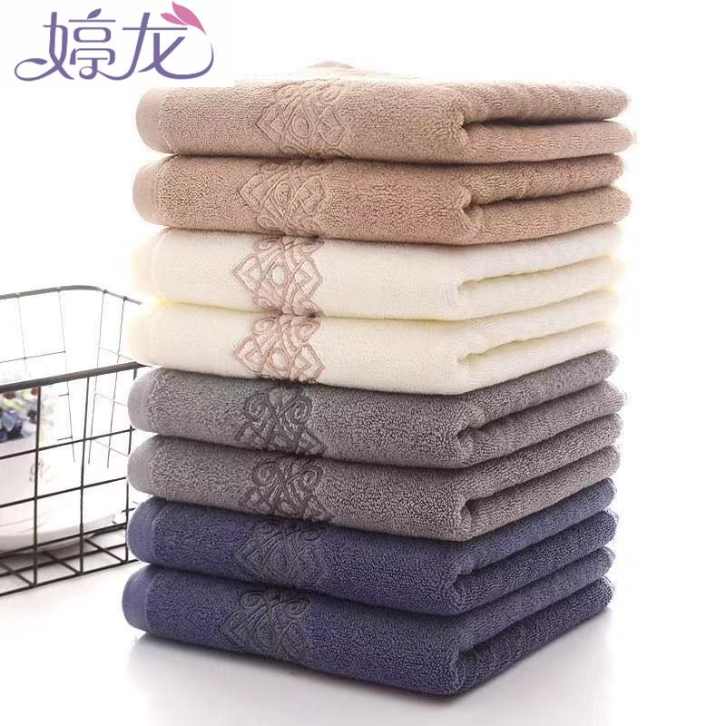 Shanghai Ting Long home textile dark ribbon embroidery high-grade retro towel