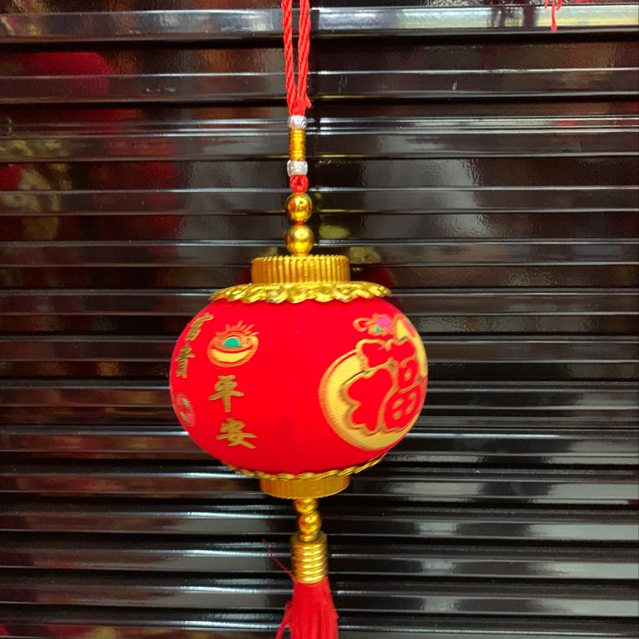 14cm印花单个灯喜庆婚庆节庆用品乔迁新居