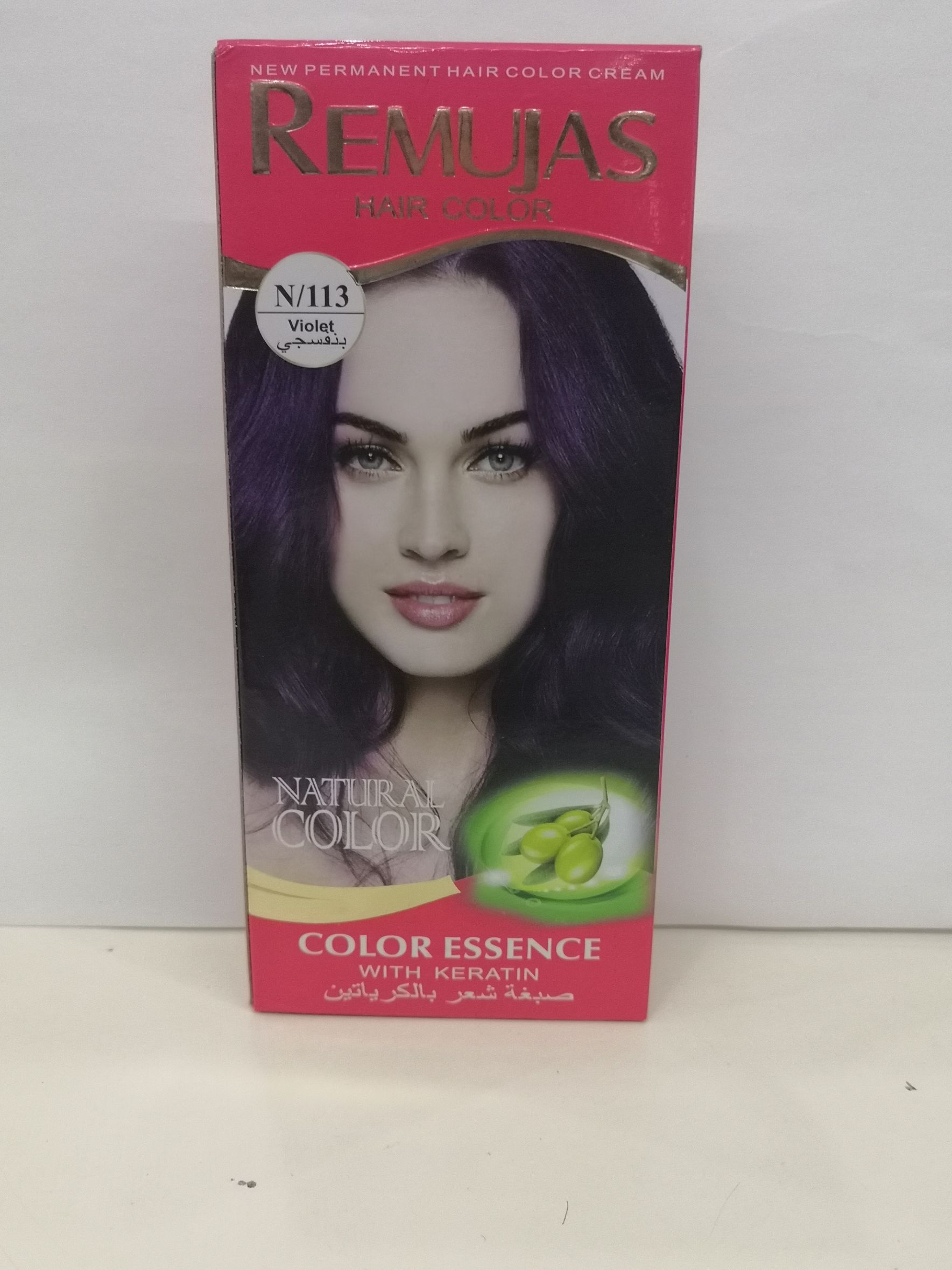 60Ml*2 Red Box Remujas Hair Colour Violet