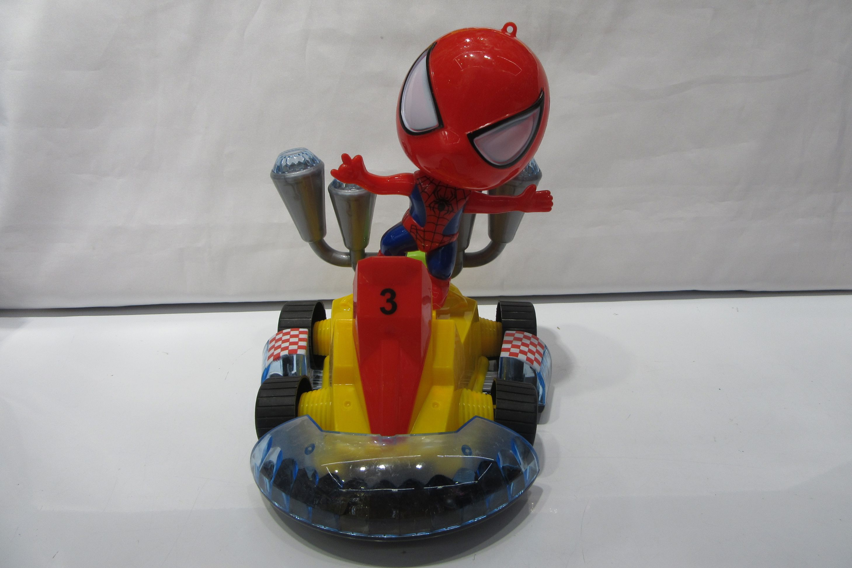 Color box electric universal Spiderman go-kart
