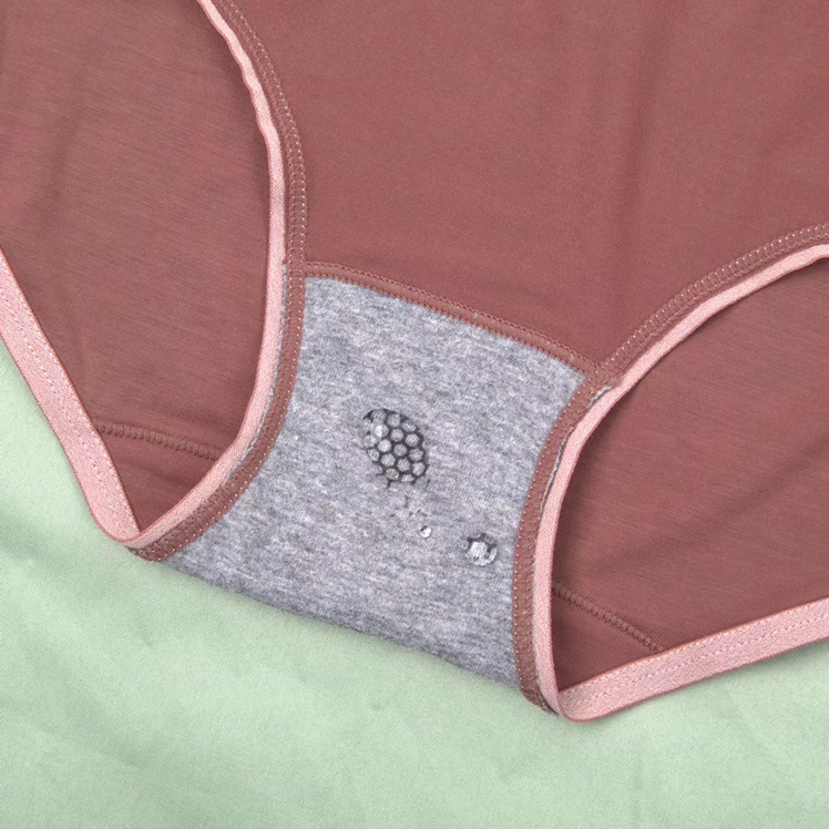 6144 Modal Cotton Mid-Waist High Elastic Multi-Color Breathable Comfortable Antibacterial Peach Butt Women's Underwear undefined