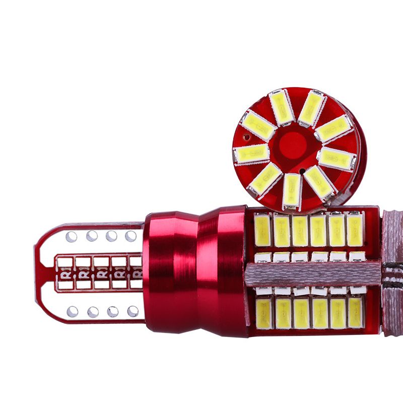 T10 3014 car decoding headlight 57SMD Stepless led door light Width indicator light Decoding light details Picture