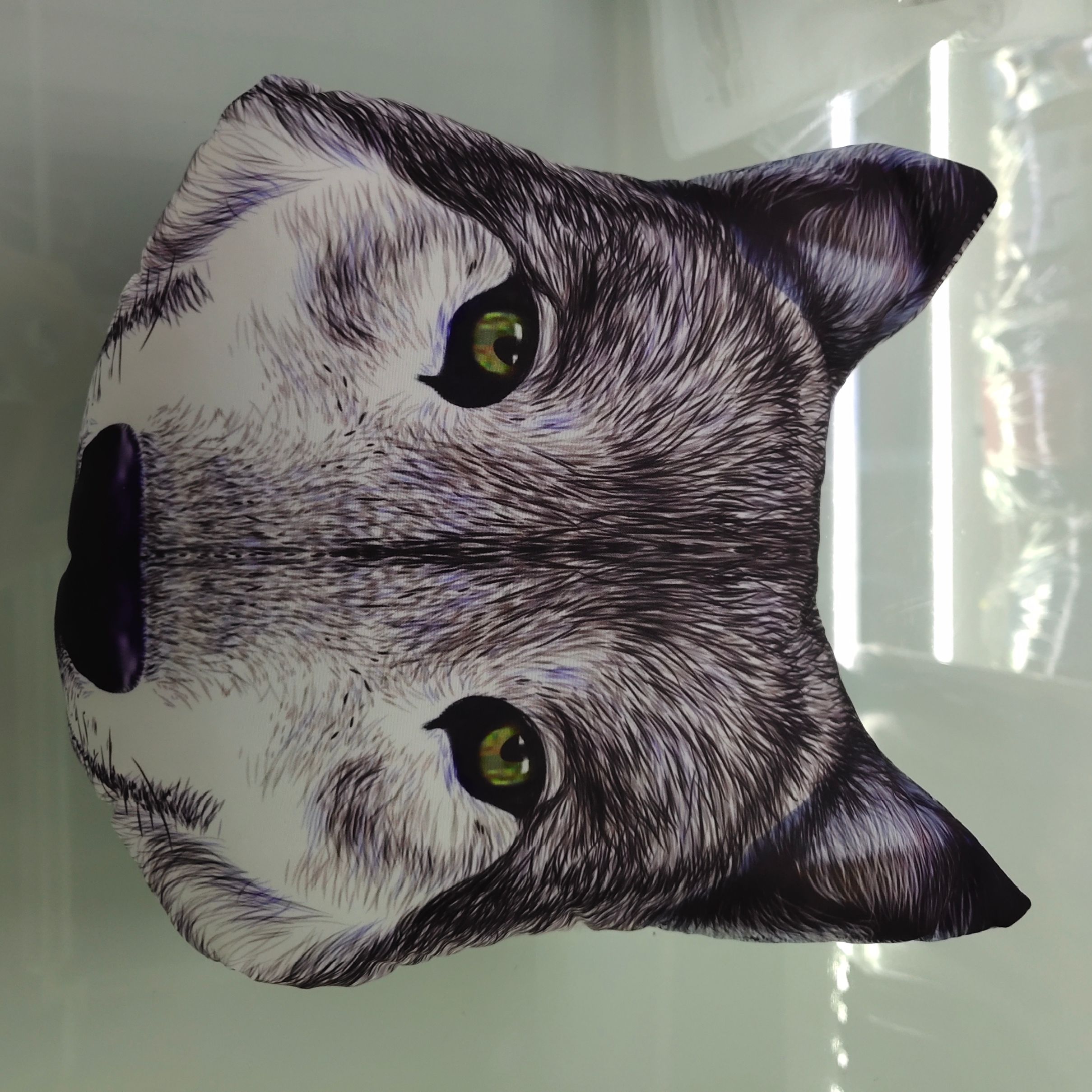3D印花头枕 动物详情图1
