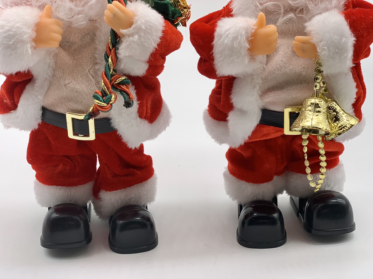 30-centimeter glasses, potted dancing Santa Claus undefined