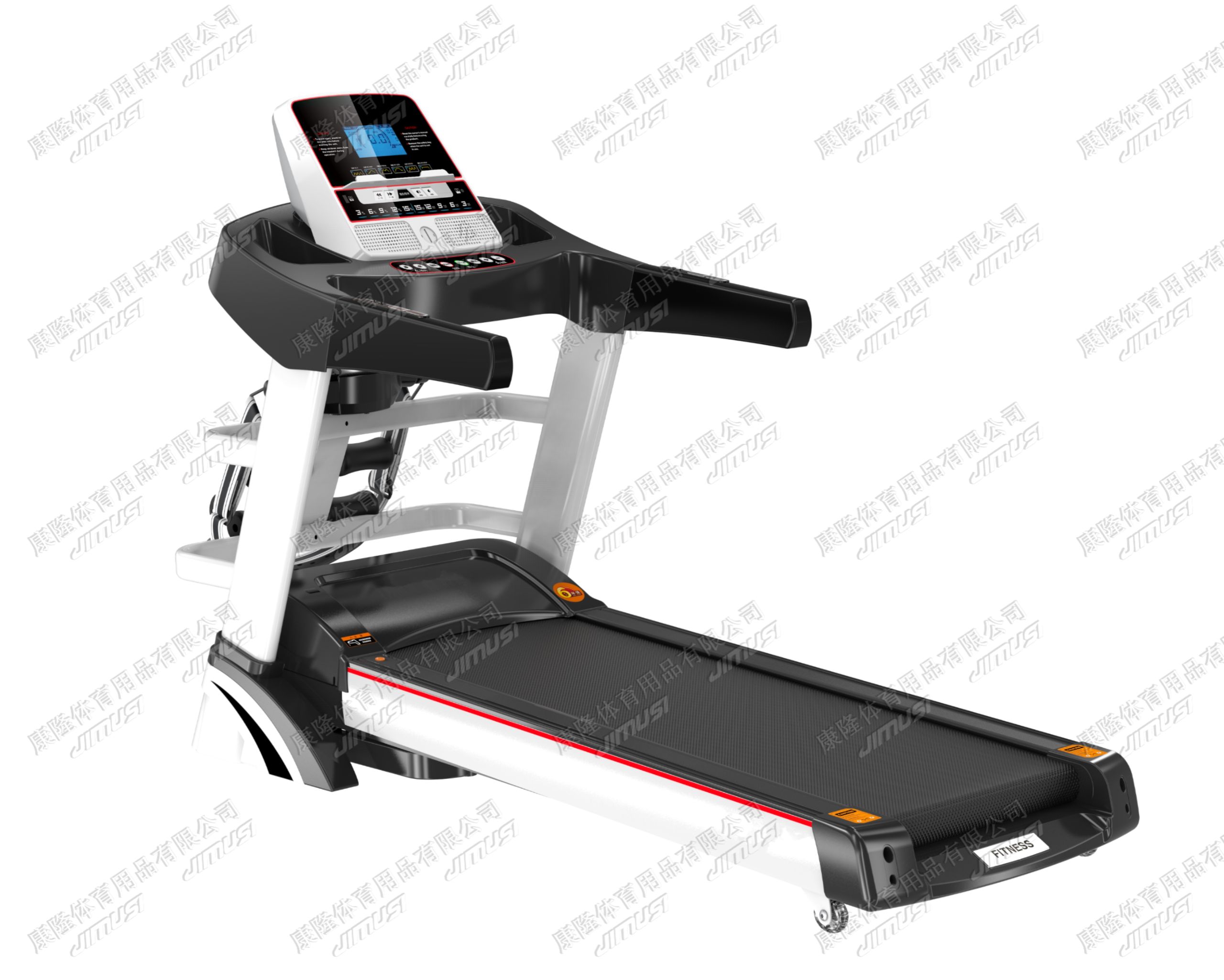 jimusi跑步机 健身 运动  HT-336DS 多功能 升降静音 treadmill