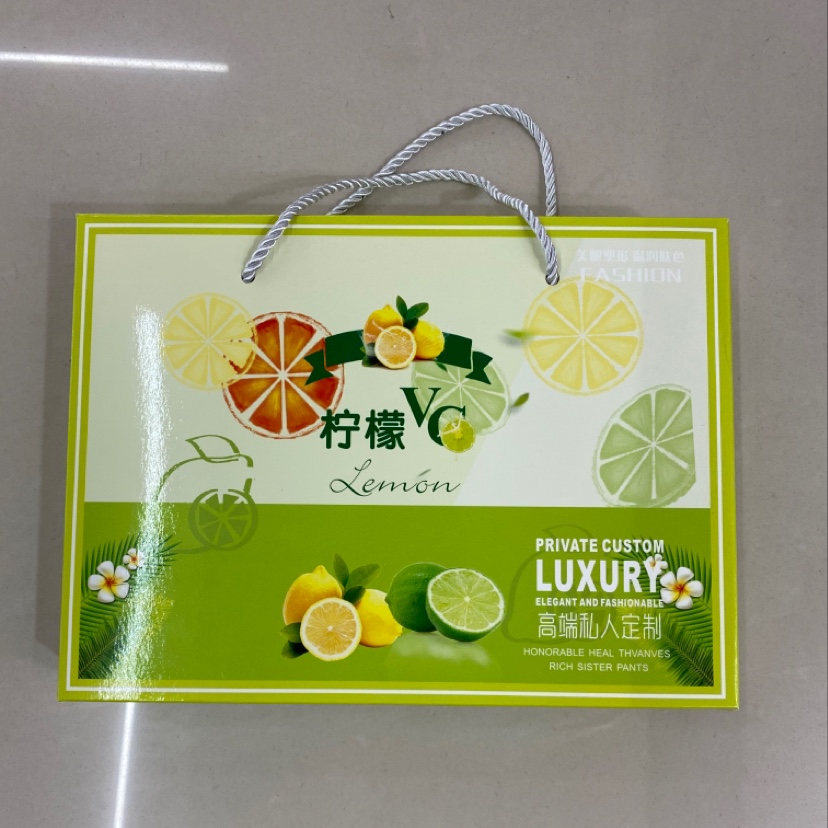 Lemon Vc Portable Corrugated Box