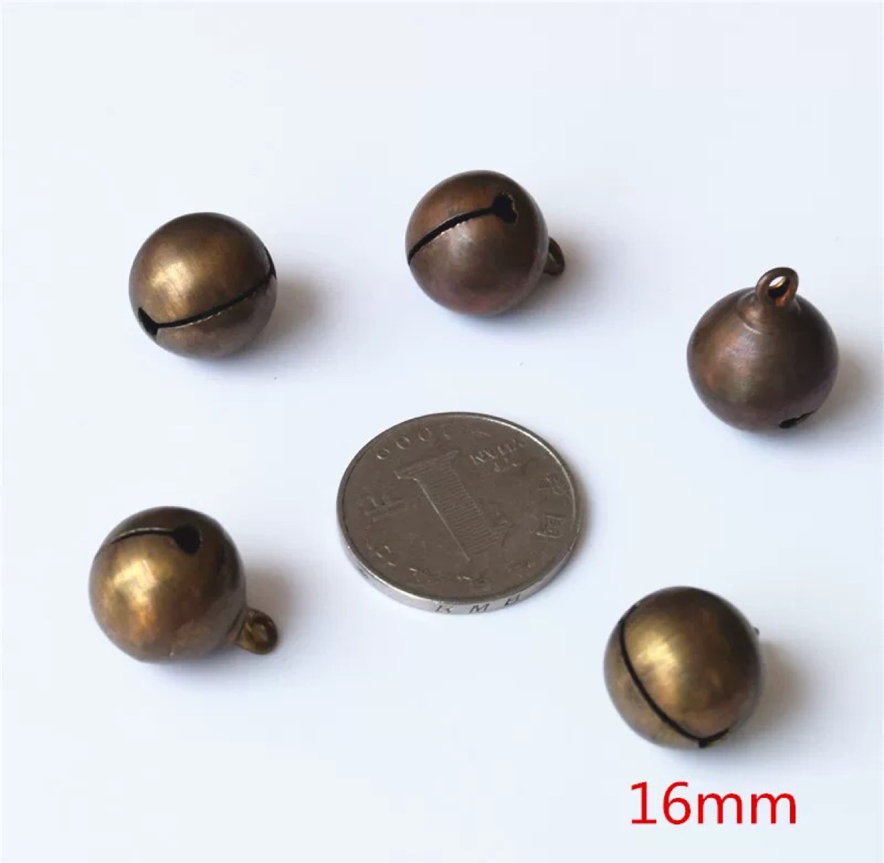Antique Pure Copper Bells, D1y Accessories, Pet Accessories, Bracelet And Anklet Accessories, Etc details Picture