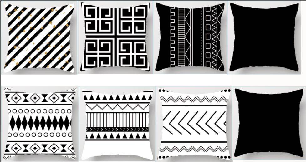 超柔数码印花时尚抱枕2