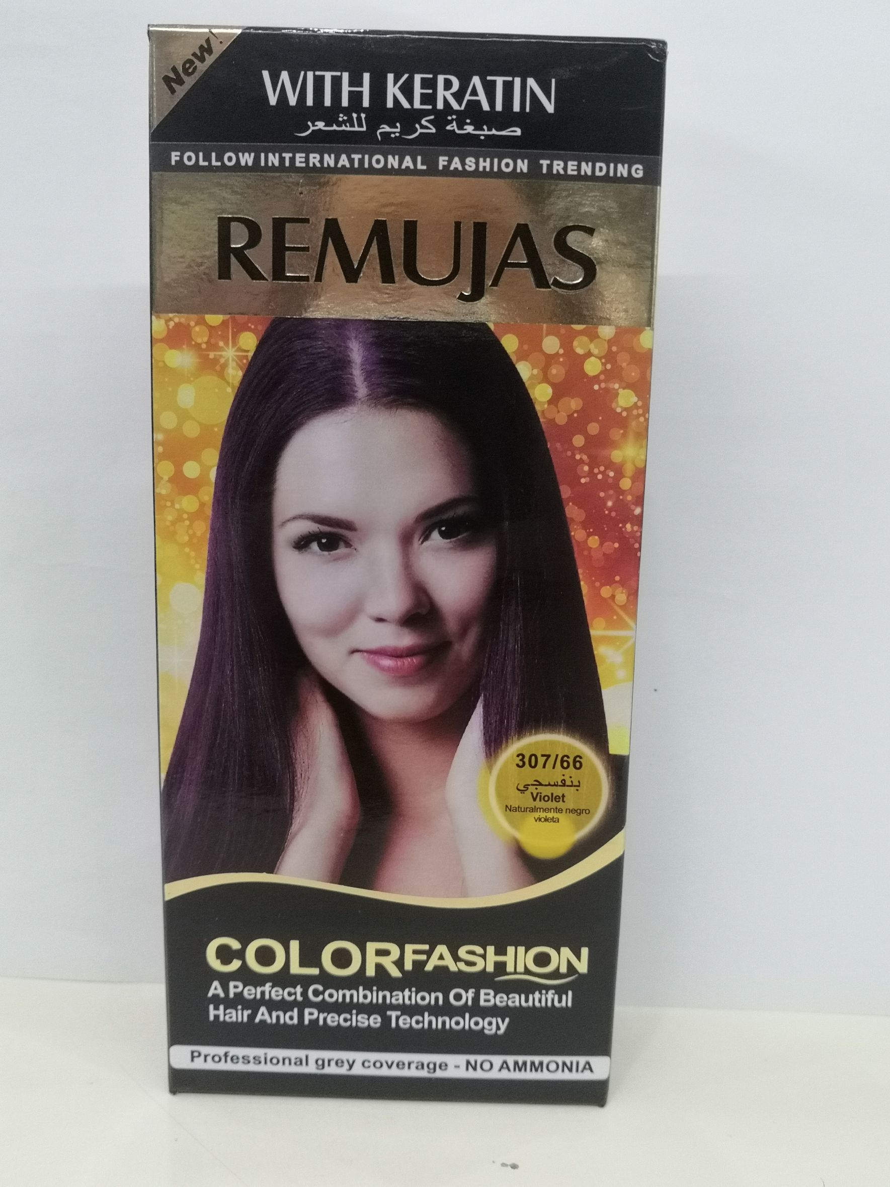 60ml*2 black box REMUJAS hair dye Violet thumbnail