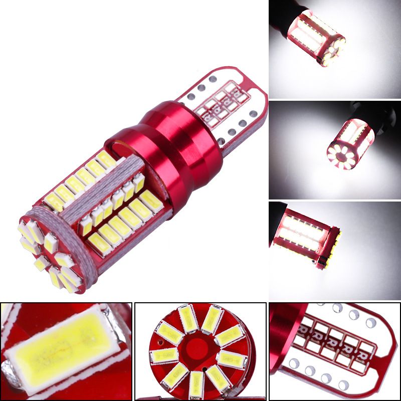 T10 3014 car decoding headlight 57SMD Stepless led door light Width indicator light Decoding light