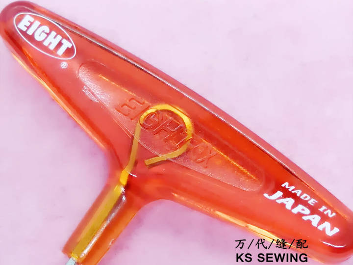 Japanese standard socket wrench with handle 2.0mm metric EIGHT T-type socket wrench spanner detail image 8