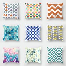 Simple home cushion cover, Amazon Home custom throw pillow, pillow cover, waist pillow, office advertising pillow 2