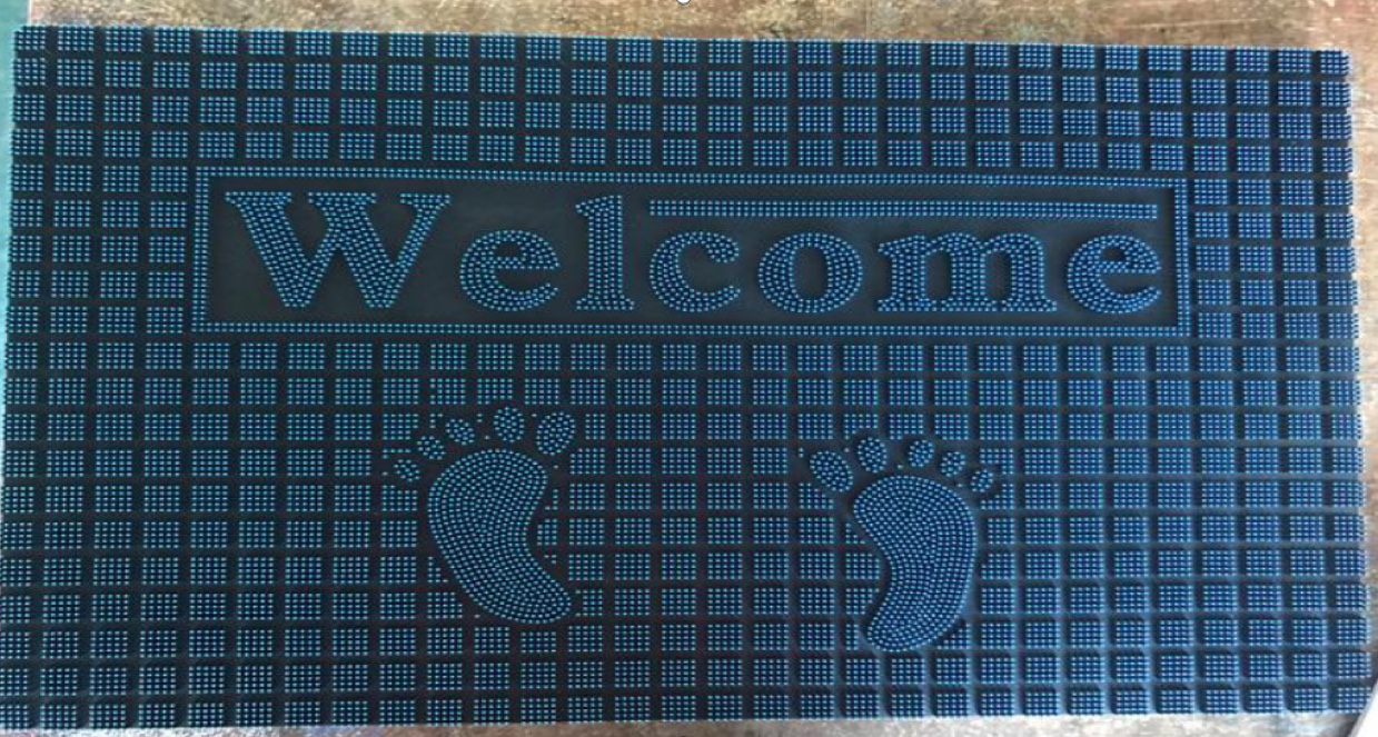 Rubber floor mat ~ 2