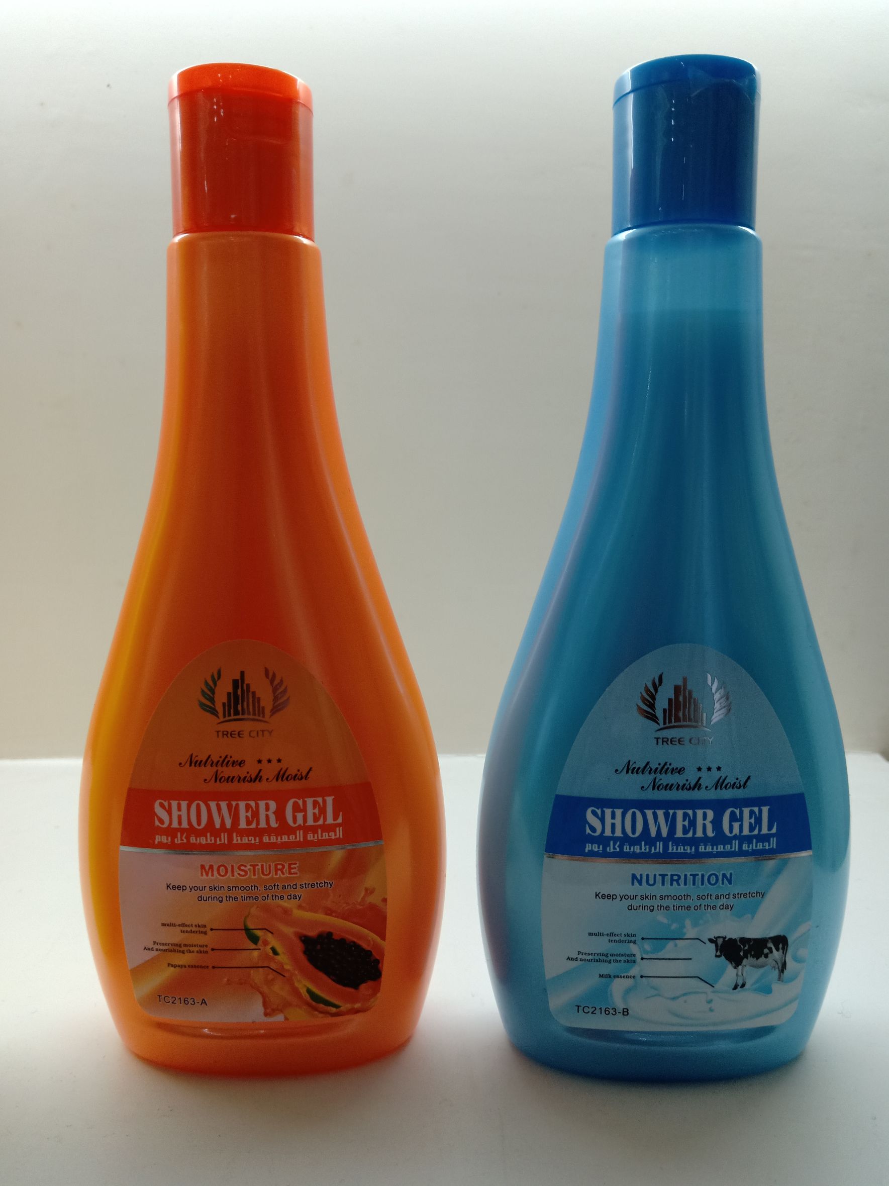 Papaya in 400ml shower gel vial