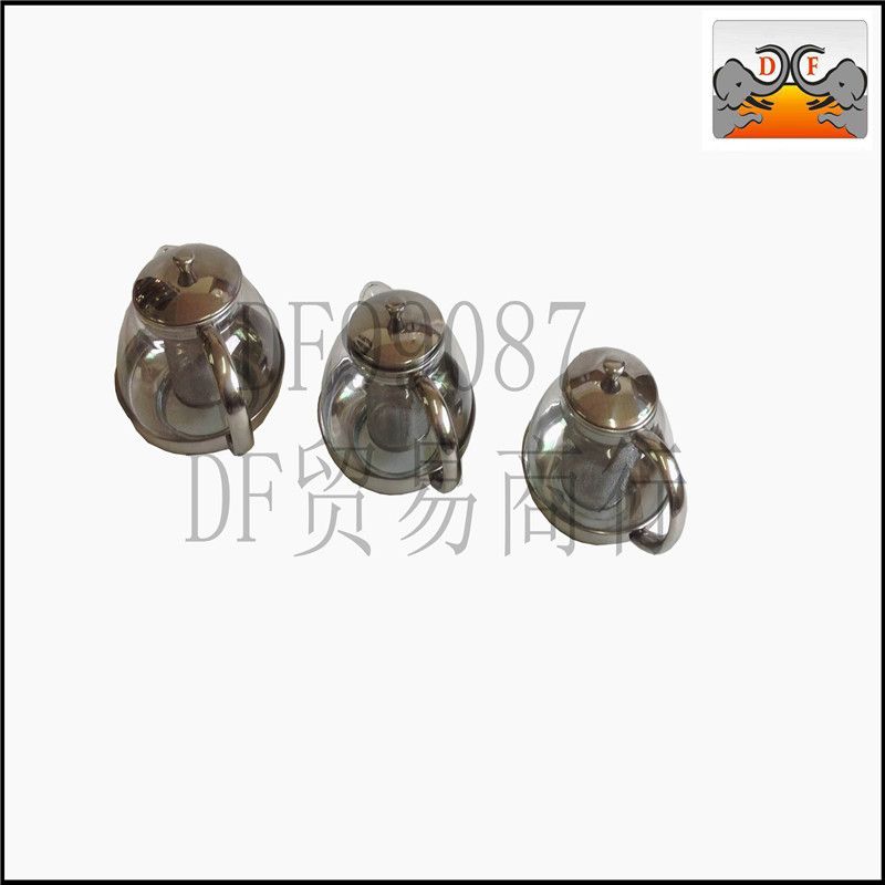 DF99087 glass direct fire pot high temperature resistant glass ruyi pot DF TRADING HOUSE