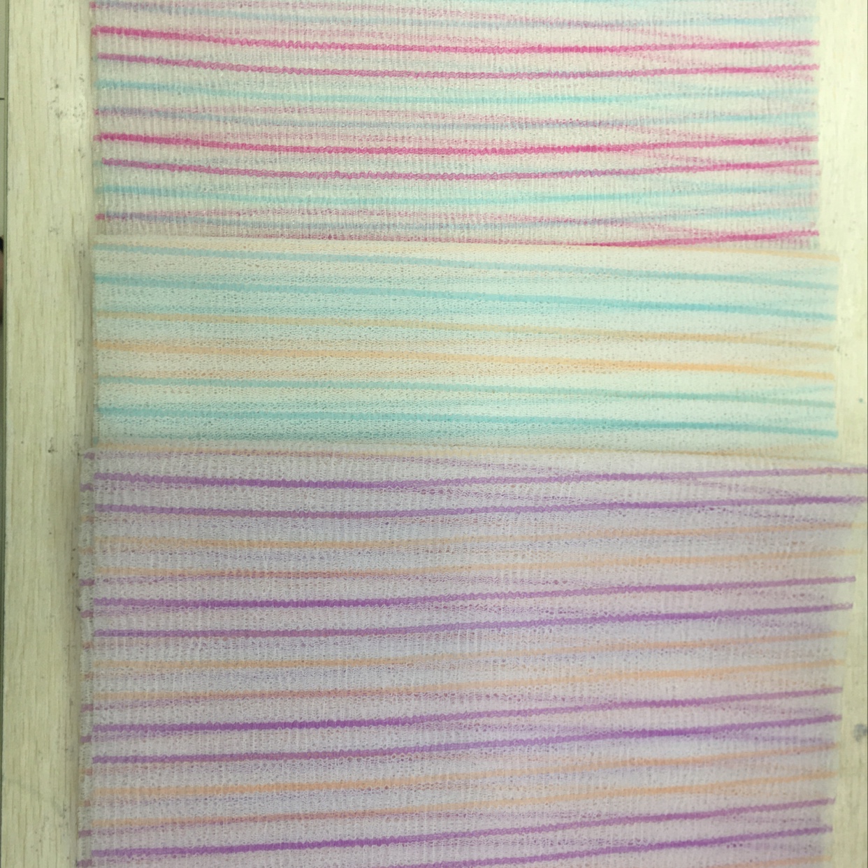 厂家直销止痒去污3色混纺特硬桑拿巾，洗澡巾