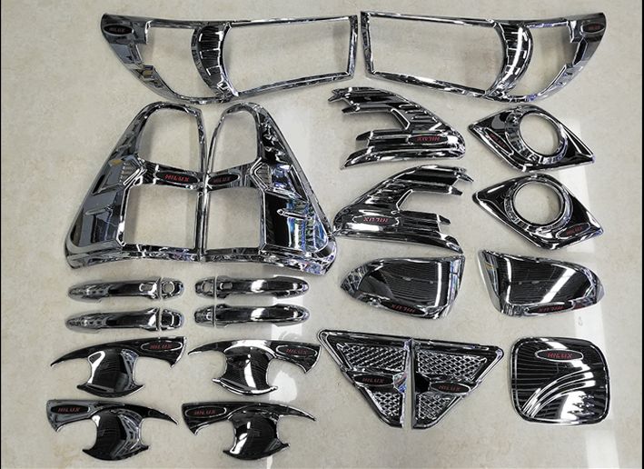 2015 HILUX REVO	CHROMED FULL SET 23PCS 电镀件套装(REV140A)