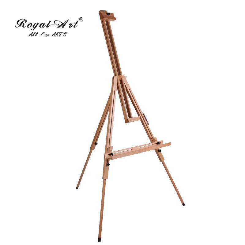 Triangular beech wood easel, learning supplies, art