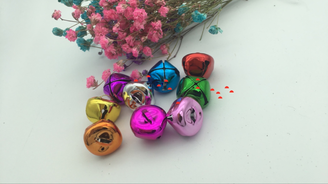 Metal Iron Vacuum 15Mm Cross Bell, Christmas Accessories, Pet Accessories details Picture