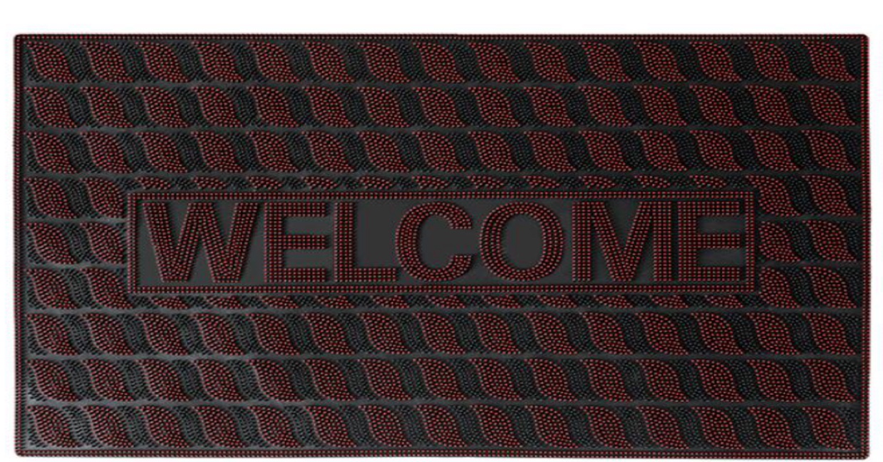 Rubber floor mat ~ 3