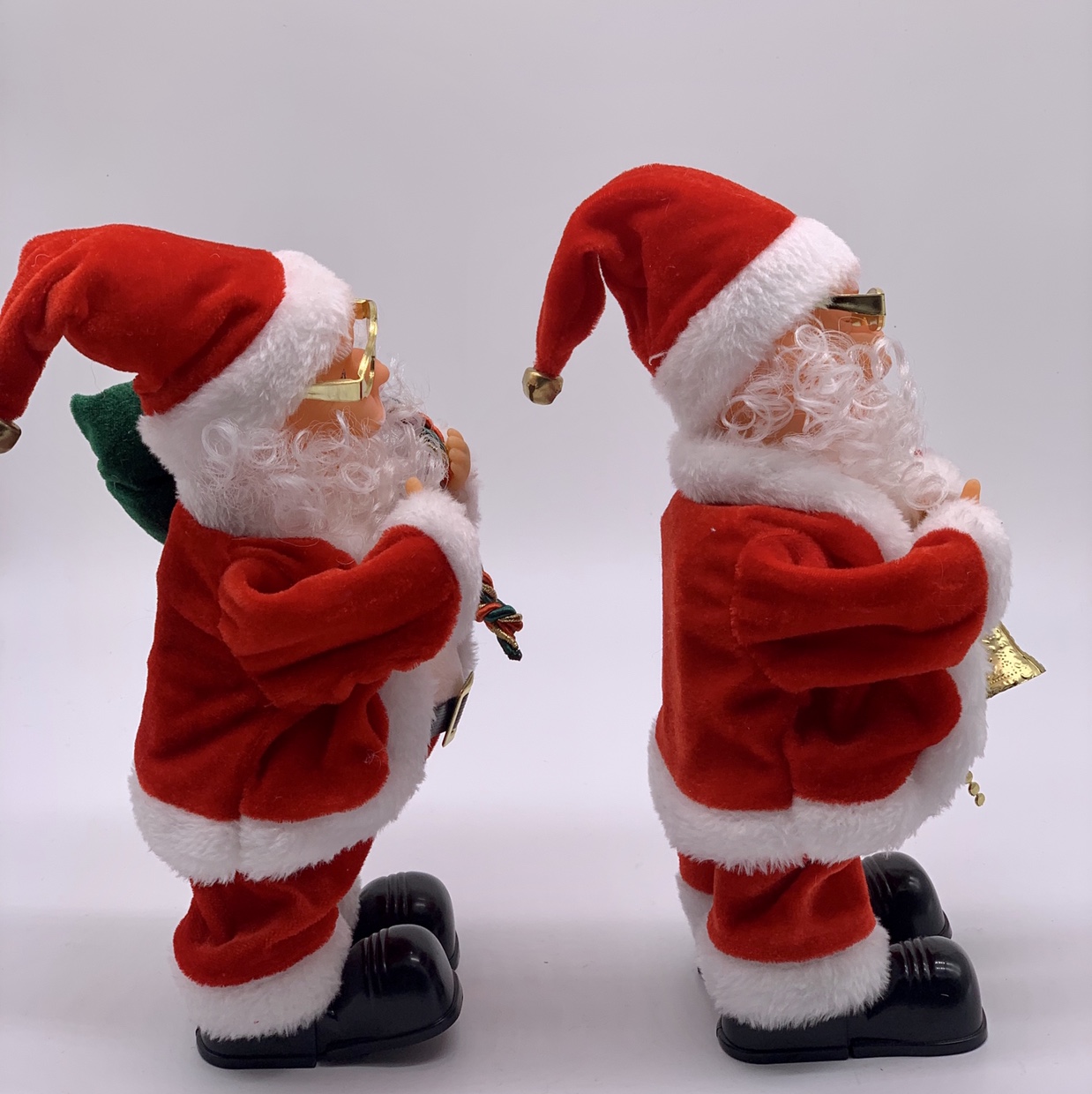 30-centimeter glasses, potted dancing Santa Claus Specification image