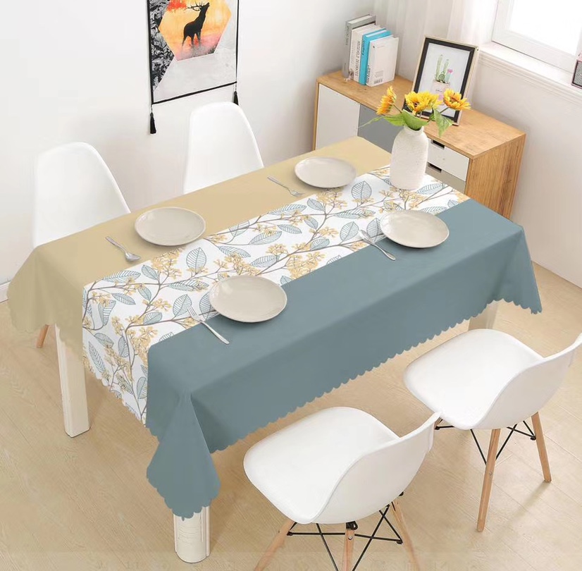 餐桌布艺/台布/桌布实物图