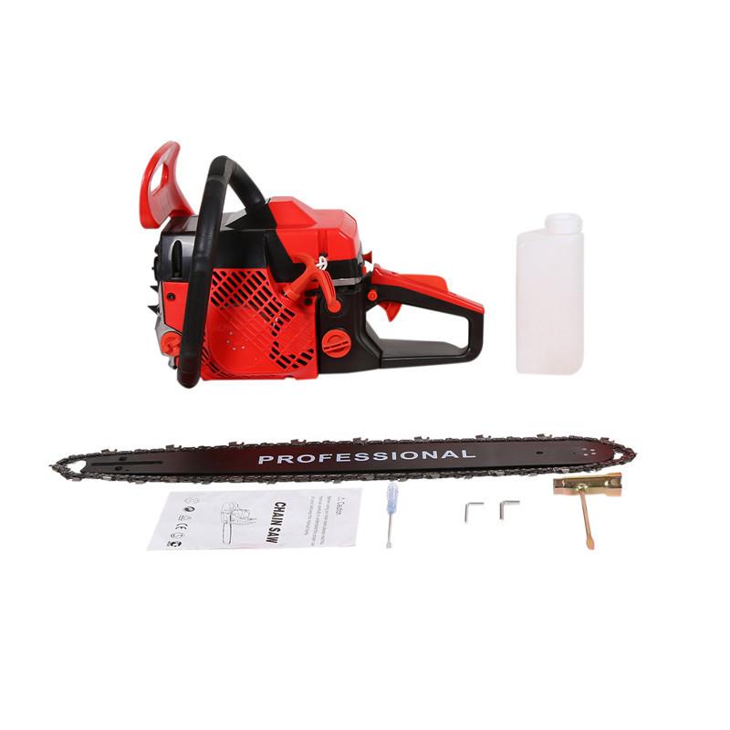 Chainsaw Gasoline chain saw 52cc20 inch guide foreign trade chain saw chain saw garden saw gasoline saw multi-function saw