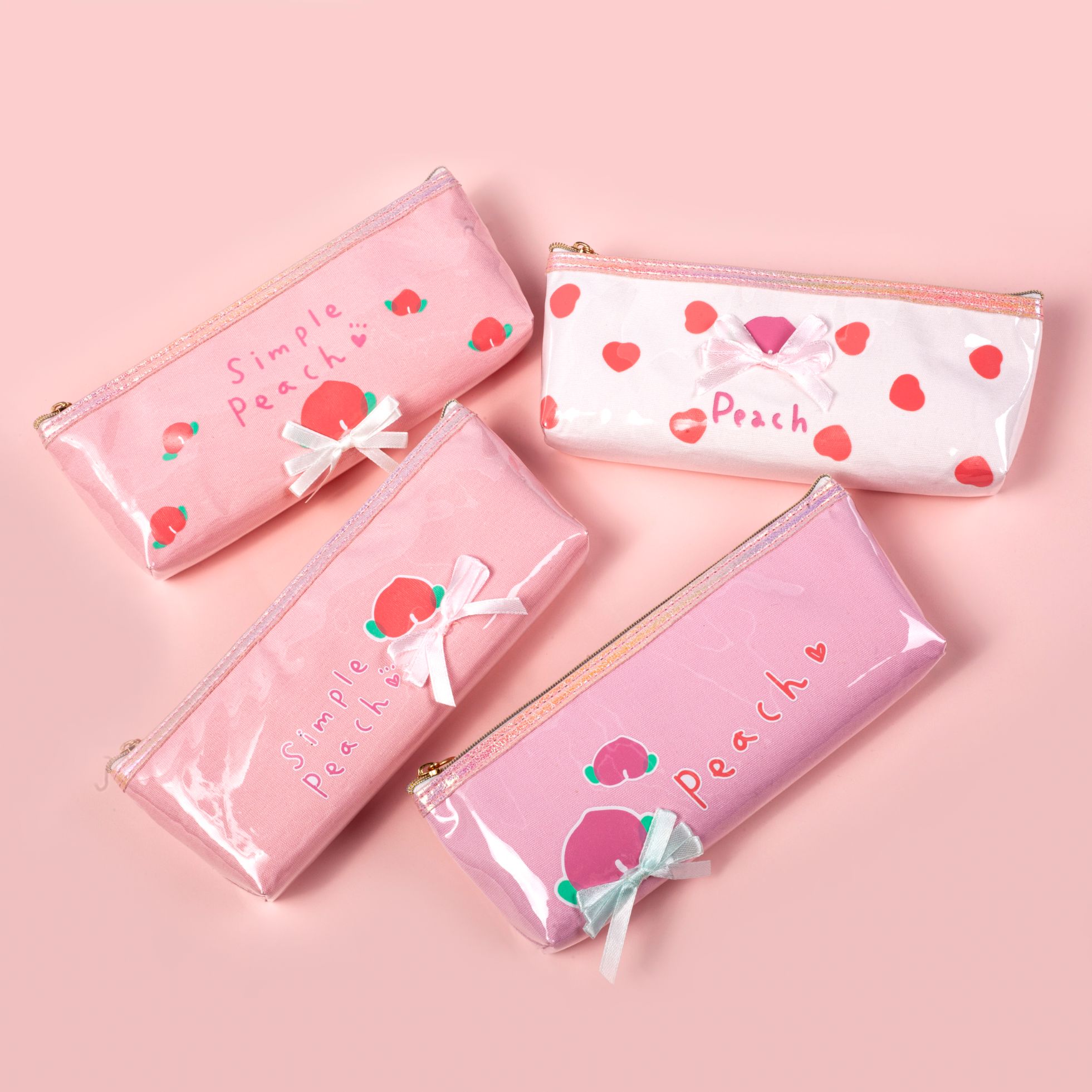 水蜜桃三角包2020黑蚂蚁新款水果系列水蜜桃日系清新学生三角包