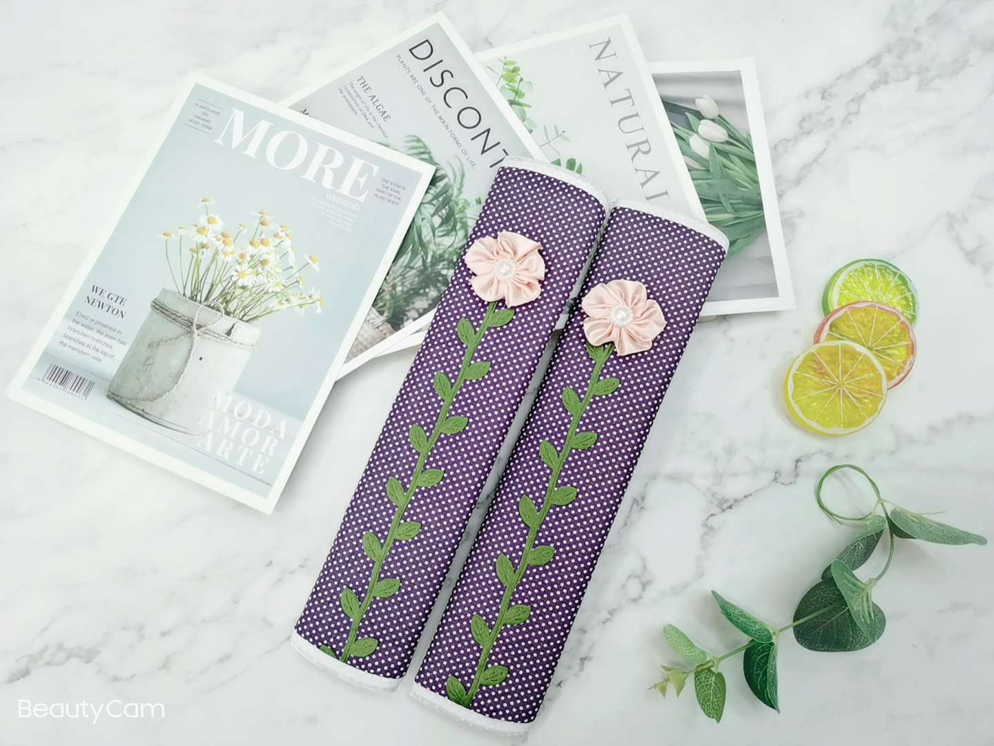 Dot Fabric Dust-Proof Anti-Fouling Anti-Static Anti-Collision Refrigerator Door Cover Car Seat Belt Shoulder Cover Application Scenario