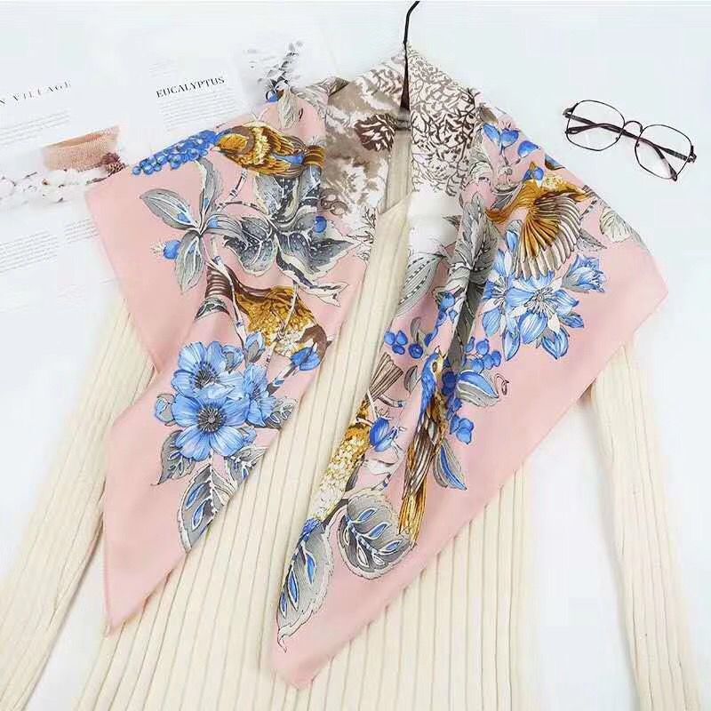 Preppy Floral Scarf 74