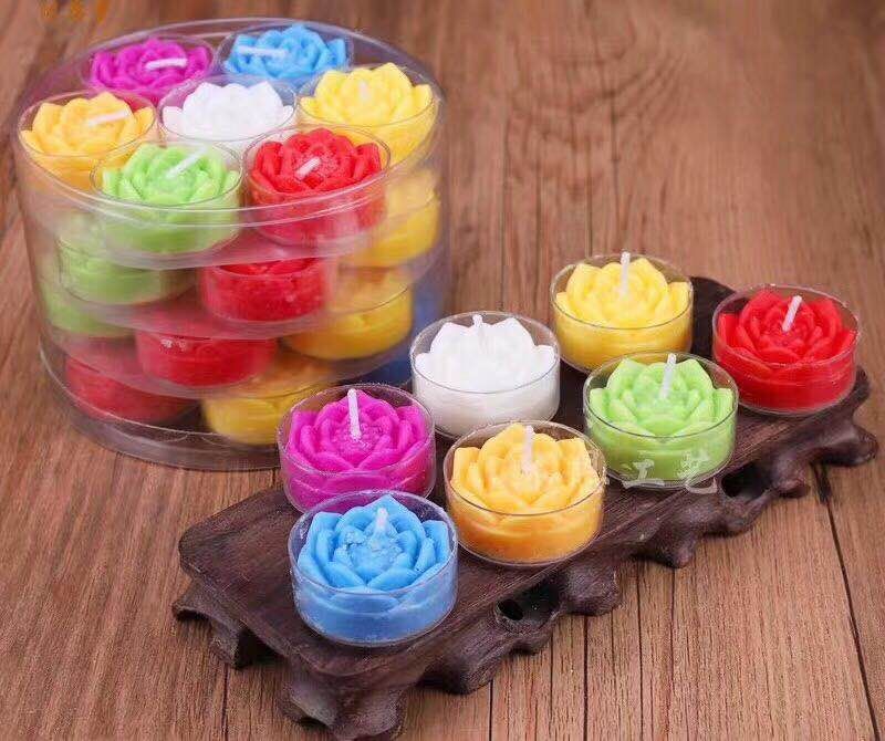 Small colorful Lotus butter 28 plum seeds thumbnail