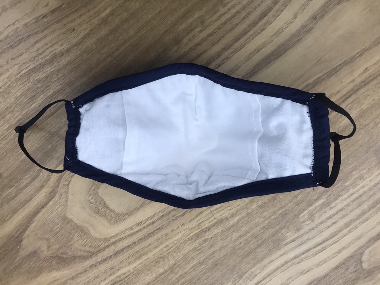 成人纯色口罩棉布防尘保暖可水洗藏蓝【外贸专供】民用民用民用民用细节图