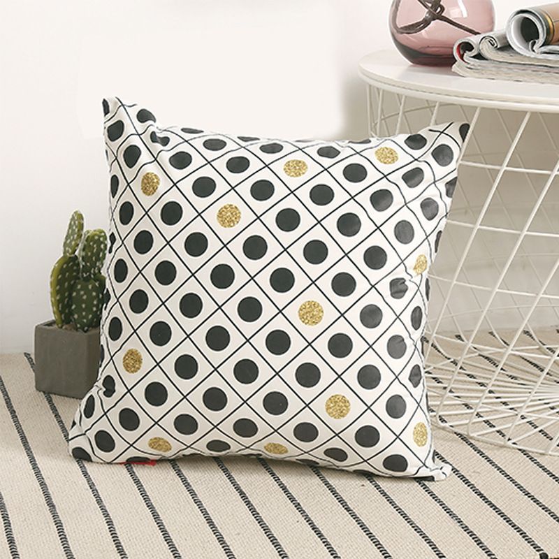 Home sofa cover velvet pillow cover creative home fabric art gift customized sofa cushion pillow 3 thumbnail