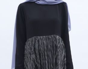 优雅花卉长款238