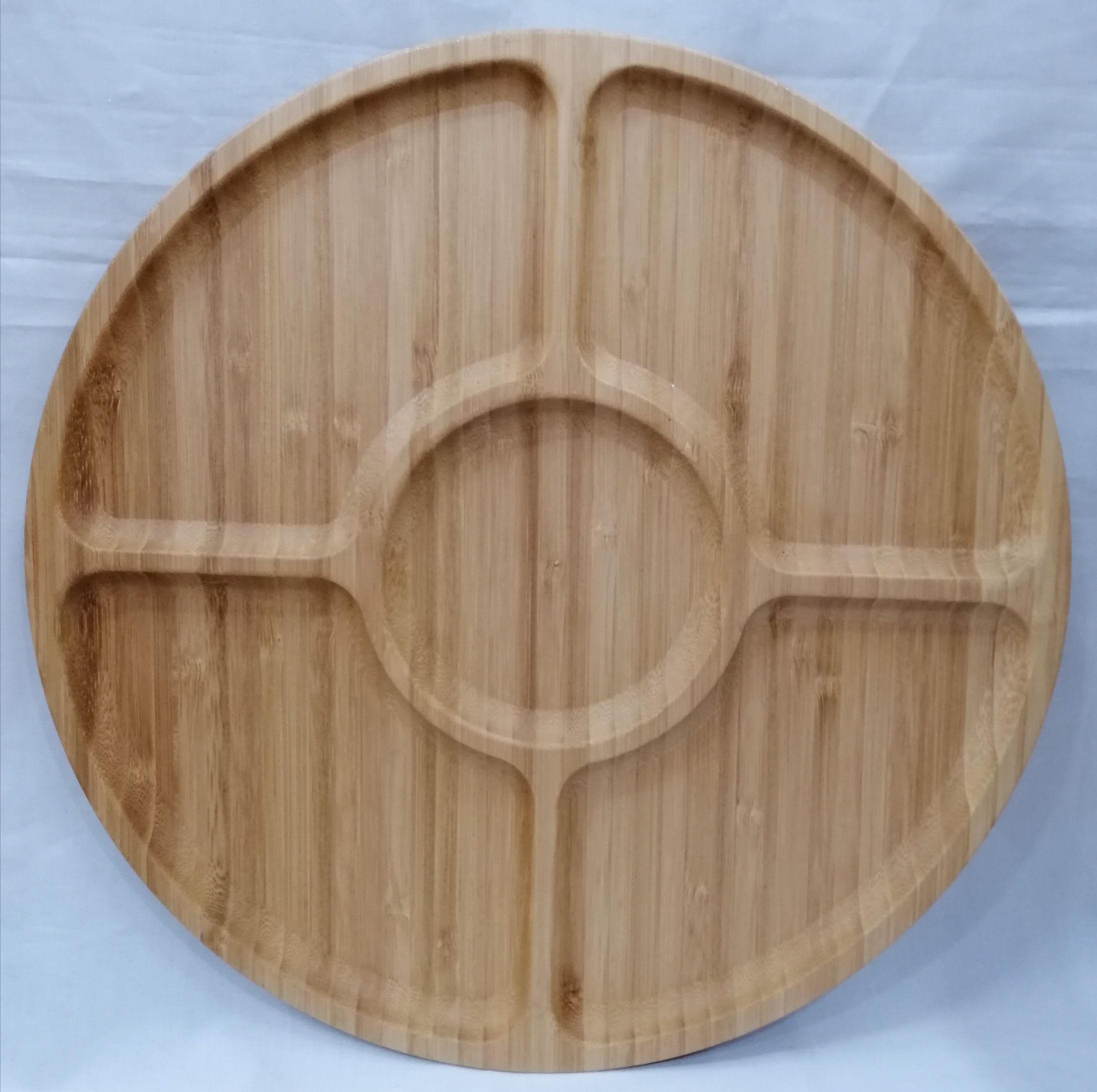 Fruit tray dry fruit tray nut tray Nordic household tray made of bamboo